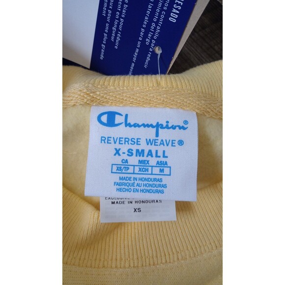 NWT Women's Champion Reverse Weave Cropped Pullover Sweatshirt, XS - Picture 11 of 12